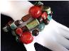 Mary Gonzalez - MJ Crafts Design Studio - Ceramic and Wood Bracelets