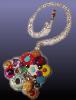 Mary Gonzalez- MJ Crafts Design Studio- Faces Pendant Necklace